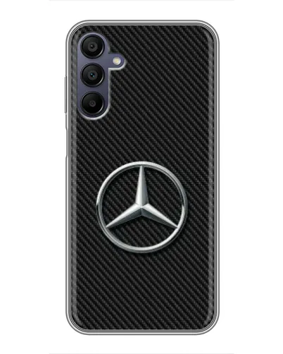 Чехол для Samsung Galaxy A15 (A155) с картинкой «Карбоновый Mercedes стиль» Чехол для Samsung Galaxy A15 (A155) с картинкой «Карбоновый Mercedes стиль»