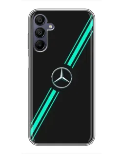 Чехол для Samsung Galaxy A15 (A155) с картинкой «Спортивные линии Mercedes»