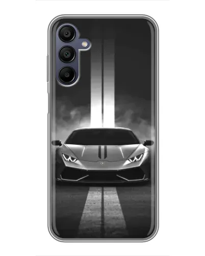 Чехол для Samsung Galaxy A15 (A155) с картинкой «Lamborghini симметрия дорог»