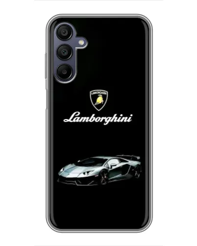 Чехол для Samsung Galaxy A15 (A155) с картинкой «Логотип Lamborghini классика»