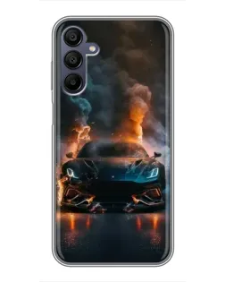 Чехол для Samsung Galaxy A15 (A155) с картинкой «Lamborghini дымная эстетика» Чехол для Samsung Galaxy A15 (A155) с картинкой «Lamborghini дымная эстетика»