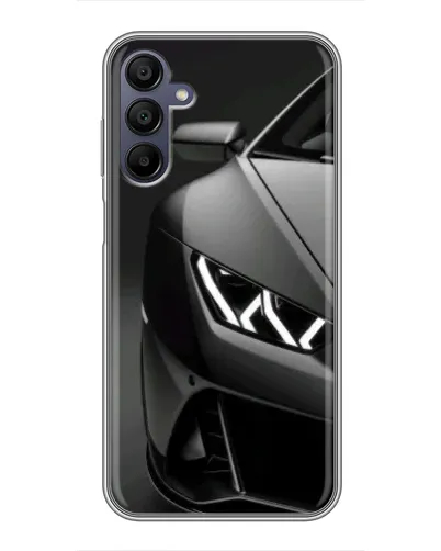 Чехол для Samsung Galaxy A15 (A155) с картинкой «Lamborghini фары детализация»