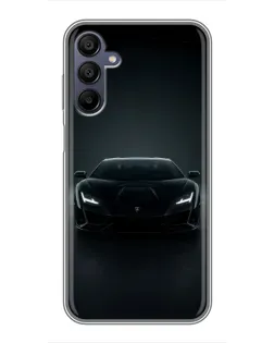 Чехол для Samsung Galaxy A15 (A155) с картинкой «Черный Lamborghini Aventador» Чехол для Samsung Galaxy A15 (A155) с картинкой «Черный Lamborghini Aventador»