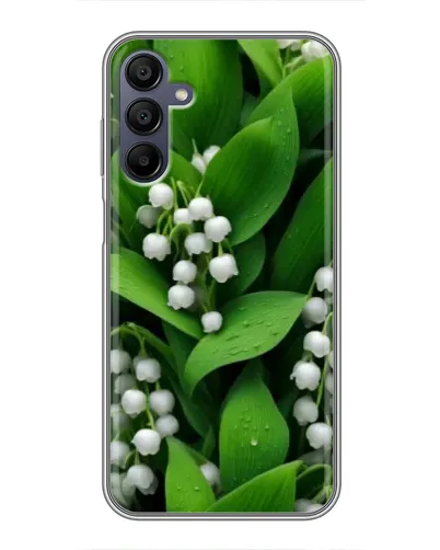 Чехол для Samsung Galaxy A15 (A155) с картинкой «Ландыши в зелени» Чехол для Samsung Galaxy A15 (A155) с картинкой «Ландыши в зелени»