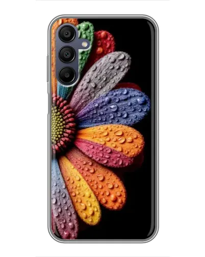 Чехол для Samsung Galaxy A15 (A155) с картинкой «Радужный цветок» Чехол для Samsung Galaxy A15 (A155) с картинкой «Радужный цветок»