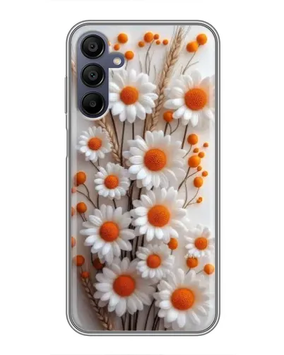 Чехол для Samsung Galaxy A15 (A155) с картинкой «Белые сухоцветы» Чехол для Samsung Galaxy A15 (A155) с картинкой «Белые сухоцветы»