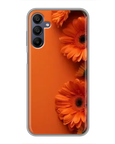 Чехол для Samsung Galaxy A15 (A155) с картинкой «Оранжевые герберы» Чехол для Samsung Galaxy A15 (A155) с картинкой «Оранжевые герберы»