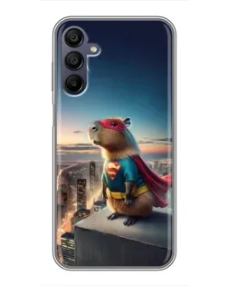 Чехол для Samsung Galaxy A15 (A155) с картинкой «Капи-мен супергерой»