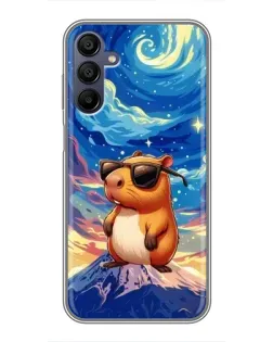 Чехол для Samsung Galaxy A15 (A155) с картинкой «Капибара Ван Гога»