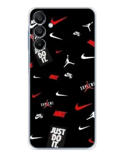 Чехол для Samsung Galaxy A16 5G с картинкой «Nike Mix Pattern»