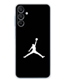 Чехол для Samsung Galaxy A16 5G с картинкой «Jordan Silhouette»