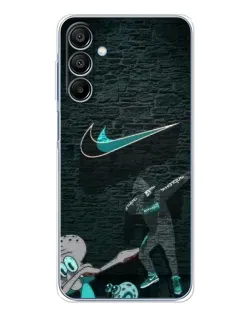 Чехол для Samsung Galaxy A16 5G с картинкой «Спортивный арт Nike»