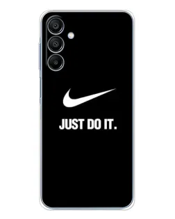 Чехол для Samsung Galaxy A16 5G с картинкой «Классический принт Nike»