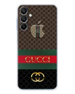 Чехол для Samsung Galaxy A16 5G с картинкой «Gucci — брендированный десерт» Чехол для Samsung Galaxy A16 5G с картинкой «Gucci — брендированный десерт»