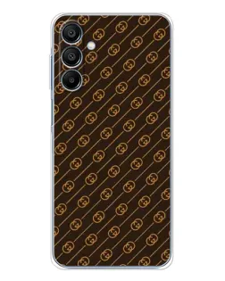 Чехол для Samsung Galaxy A16 5G с картинкой «Gucci — золотые диагонали» Чехол для Samsung Galaxy A16 5G с картинкой «Gucci — золотые диагонали»