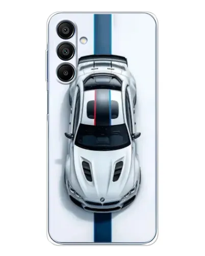 Чехол для Samsung Galaxy A16 5G с картинкой «Вид сверху — BMW M» Чехол для Samsung Galaxy A16 5G с картинкой «Вид сверху — BMW M»