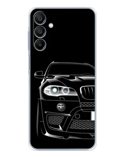 Чехол для Samsung Galaxy A16 5G с картинкой «Темный силуэт BMW» Чехол для Samsung Galaxy A16 5G с картинкой «Темный силуэт BMW»