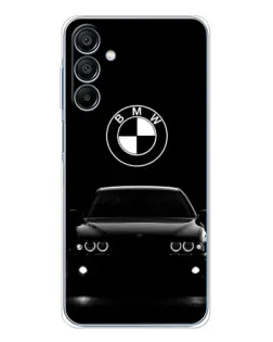 Чехол для Samsung Galaxy A16 5G с картинкой «BMW — взгляд из темноты» Чехол для Samsung Galaxy A16 5G с картинкой «BMW — взгляд из темноты»