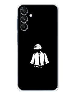 Чехол для Samsung Galaxy A16 5G с картинкой «PUBG — белый шлем» Чехол для Samsung Galaxy A16 5G с картинкой «PUBG — белый шлем»
