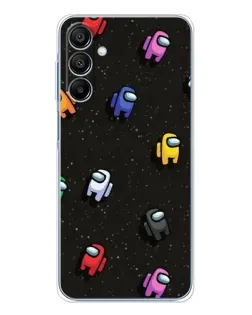 Чехол для Samsung Galaxy A16 5G с картинкой «Космический паттерн Among Us» Чехол для Samsung Galaxy A16 5G с картинкой «Космический паттерн Among Us»