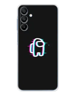 Чехол для Samsung Galaxy A16 5G с картинкой «Among Us неон»