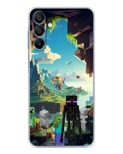 Чехол для Samsung Galaxy A16 5G с картинкой «Эндермен в лесу» Чехол для Samsung Galaxy A16 5G с картинкой «Эндермен в лесу»