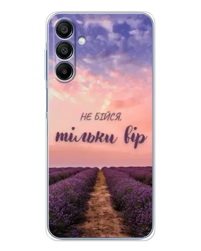 Чехол для Samsung Galaxy A16 5G с картинкой «Не бойся — веруй»