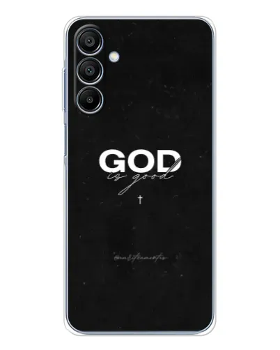 Чехол для Samsung Galaxy A16 5G с картинкой «GOD — Бог над всем»