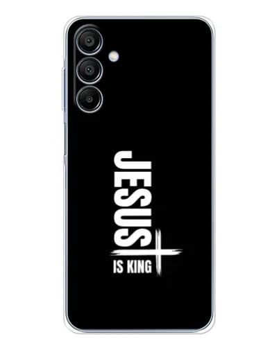 Чехол для Samsung Galaxy A16 5G с картинкой «Вертикаль веры Jesus»