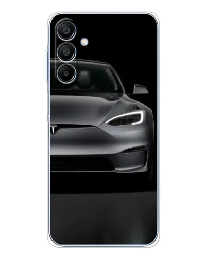 Чехол для Samsung Galaxy A16 5G с картинкой «Tesla Model S Look»