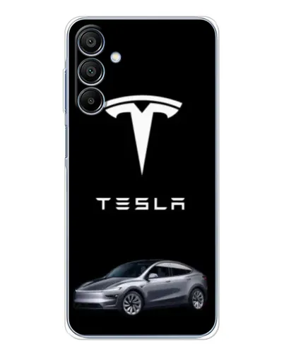 Чехол для Samsung Galaxy A16 5G с картинкой «Tesla Model Y»