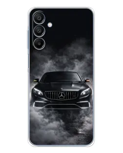 Чехол для Samsung Galaxy A16 5G с картинкой «Mercedes в дыму»