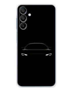 Чехол для Samsung Galaxy A16 5G с картинкой «Взгляд Audi в темноте»