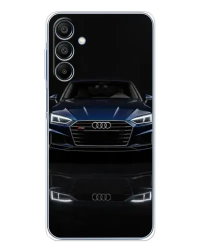 Чехол для Samsung Galaxy A16 5G с картинкой «Audi — ночное отражение» Чехол для Samsung Galaxy A16 5G с картинкой «Audi — ночное отражение»