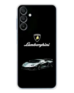 Чехол для Samsung Galaxy A16 5G с картинкой «Логотип Lamborghini классика»