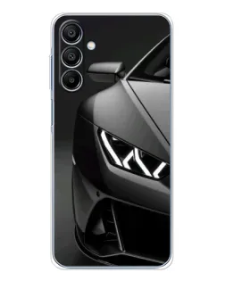 Чехол для Samsung Galaxy A16 5G с картинкой «Lamborghini фары детализация»