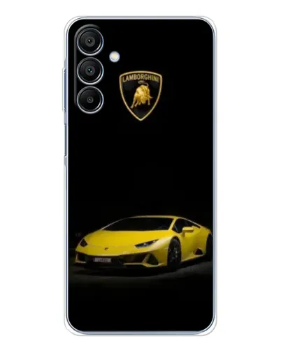 Чехол для Samsung Galaxy A16 5G с картинкой «Lamborghini желтый акцент»