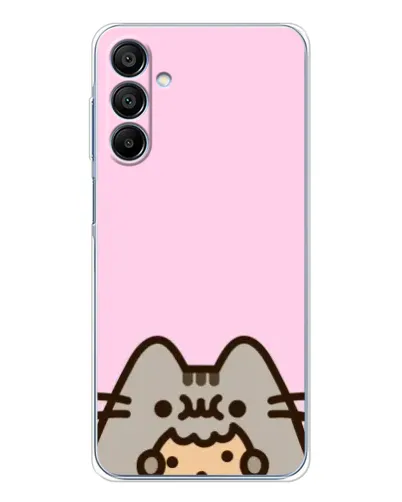 Чехол для Samsung Galaxy A16 5G с картинкой «Pusheen и печенье»