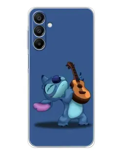 Чехол для Samsung Galaxy A16 5G с картинкой «Стич с укулеле»