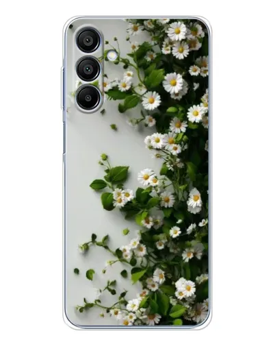 Чехол для Samsung Galaxy A16 5G с картинкой «Ветка мелких белых цветов» Чехол для Samsung Galaxy A16 5G с картинкой «Ветка мелких белых цветов»
