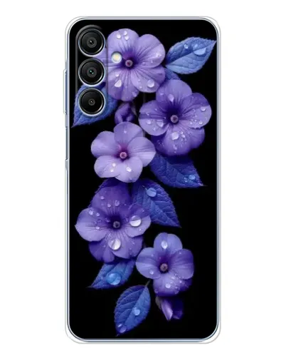 Чехол для Samsung Galaxy A16 5G с картинкой «Фиолетовые цветы с росою» Чехол для Samsung Galaxy A16 5G с картинкой «Фиолетовые цветы с росою»