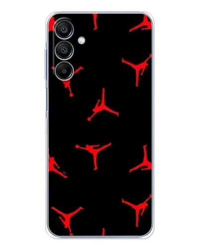 Чехол для Samsung Galaxy A16 с картинкой «Jordan Red Pattern»