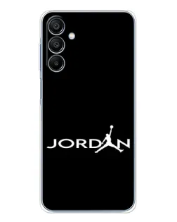 Чехол для Samsung Galaxy A16 с картинкой «Jordan White Logo» Чехол для Samsung Galaxy A16 с картинкой «Jordan White Logo»