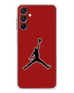 Чехол для Samsung Galaxy A16 с картинкой «Jordan Red Back» Чехол для Samsung Galaxy A16 с картинкой «Jordan Red Back»