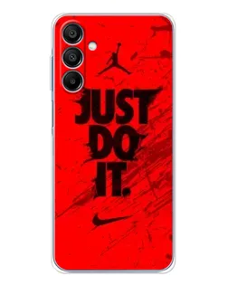 Чехол для Samsung Galaxy A16 с картинкой «Nike Just Do It» Чехол для Samsung Galaxy A16 с картинкой «Nike Just Do It»