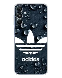 Чехол для Samsung Galaxy A16 с картинкой «Adidas Trefoil Blue»