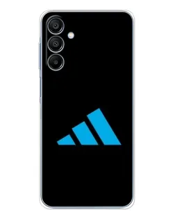 Чехол для Samsung Galaxy A16 с картинкой «Adidas Cyan Logo»