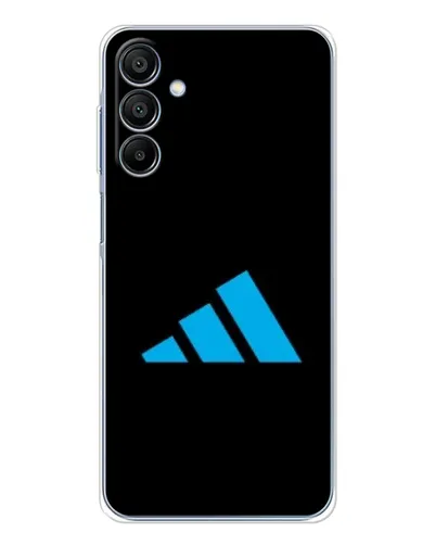 Чехол для Samsung Galaxy A16 с картинкой «Adidas Cyan Logo»