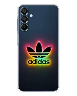 Чехол для Samsung Galaxy A16 с картинкой «Неоновый Adidas»