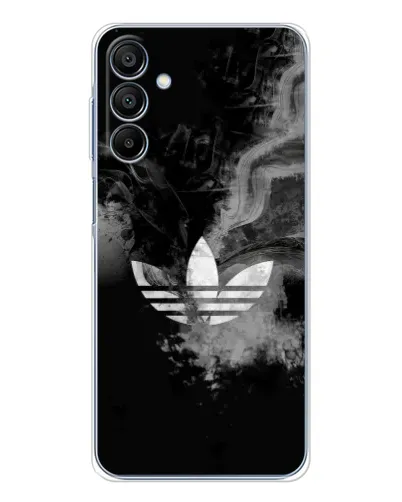 Чехол для Samsung Galaxy A16 с картинкой «Абстрактный дым Adidas»